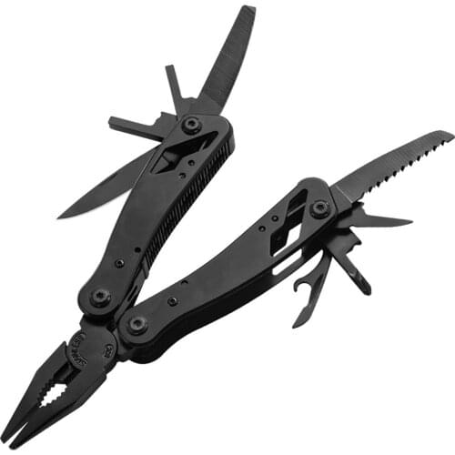 440C Stainless Steel Multifunctional Pliers Stainless Steel Mini Folding Cutter Tool For Outdoor Survival Camping Hunting