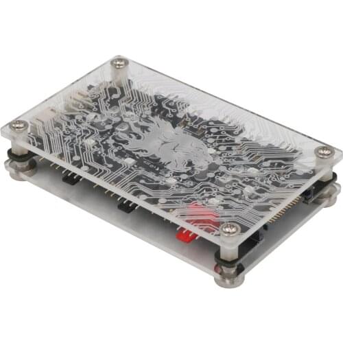 2 in 1 6-ways 5V ARGB /12V ARGB 12V PWM DC Fan Hub with Acrylic Case Magnetic Standoff for ASUS/MSI 5V 3Pin 4Pin LED Controller