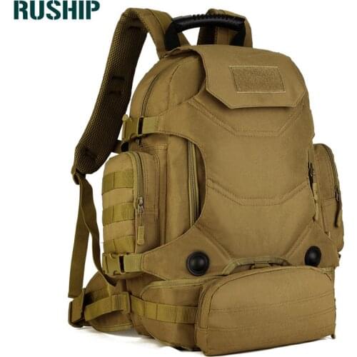 Men Women Hunting Military Tactics Backpack Waterproof Nylon Hike Camp Backpacks Outdoors Bags Camouflage Multifunction Rucksack