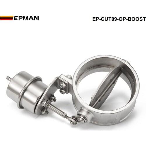 NEW Boost Activated Exhaust Cutout / Dump 89MM Open Style Pressure: about 1 BAR For VW Golf 4 EP-CUT89-OP-BOOST
