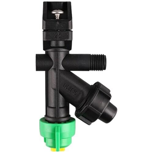 Dedicated sprinkler head of plant protection machine