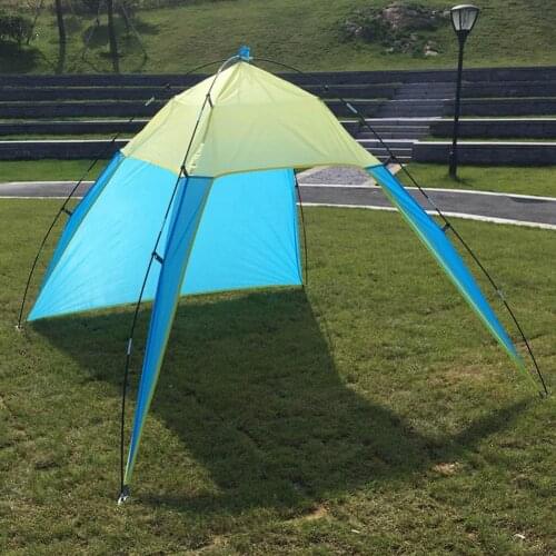 Outdoors Canopy Beach Shelter Sun Shade Tent Lightweight Sun Shade Waterproof Tent For Fishing Camping Beach Travel Dropship