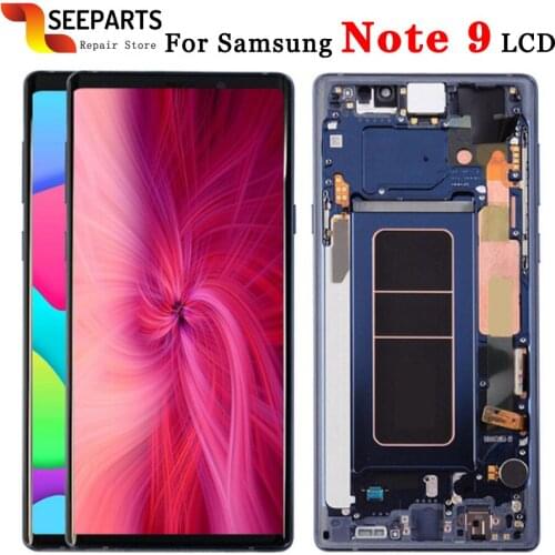 100% Tested 6.4" For SAMSUNG GALAXY Note 9 LCD Note9 Display Touch Screen Digitizer Assembly Replacement For SAMSUNG Note 9 LCD