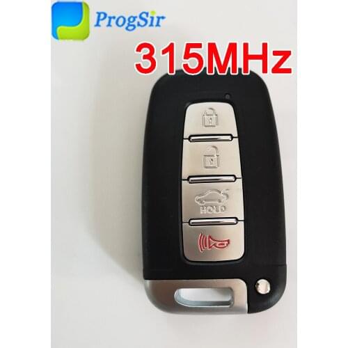 4 Button 315MHz FSK Smart Remote Control Key for Hyundai I30 IX35