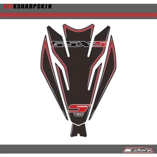 Motorcycle Accessories 3D Adesivi Racing Sticker Decal Emblem Protection Tank Pad Cas Cap Fit For SUZUKI GSX-S750 gsxs 750