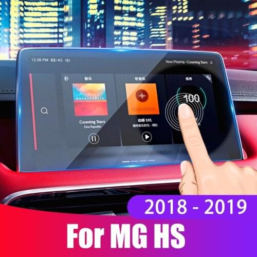 Car Screen Protector Film for MG HS 2018 2019 Tempered Glass Car GPS Navigation Screen Protective Film Anti Scratch Sticker