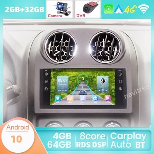 Car Android Radio Stereo Multimedia For Jeep Cherokee Compass Commander Wrangler 300C Dodge Caliber Liberty 2009 2008 2010 2011