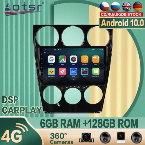 For Mazda 6 2002 - 2007 Android10 Car radio Player GPS Navigation 360 camera Auto Stereo Multimedia Video Headunit DSP carplay