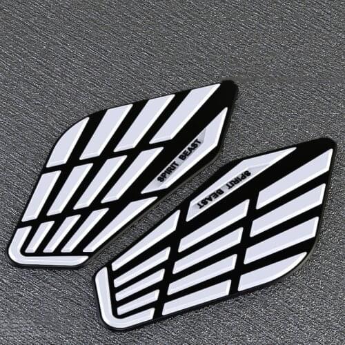 Brand Parts Moto Sticker Knee Protector protection Motorbike Tank Pad Decal For Honda CBF190TR Motorcycle Gas Fuel Tank Pads