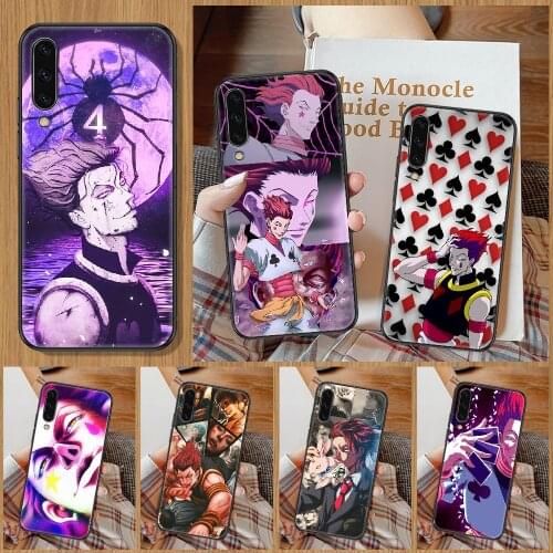 Hisoka Hunter Anime Phone Case For Samsung Galaxy A 10 12 20E 21S 30 32 40 50 51 52 70 71 72 5 6 7 2016 2018 black 3D waterproof