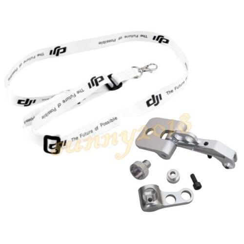 DJI Phantom 3 2 1 Series Remote Controller Transmitter Neck Strap & CNC FPV LCD Monitor Display Mount Bracket Balancer