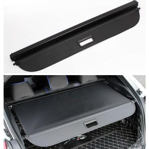 For 2017 2018 2019 2020 2021 TOYOTA C-HR CHR High Quality Rear Trunk Security Screen Privacy Shield Cargo Cover (Black Beige)