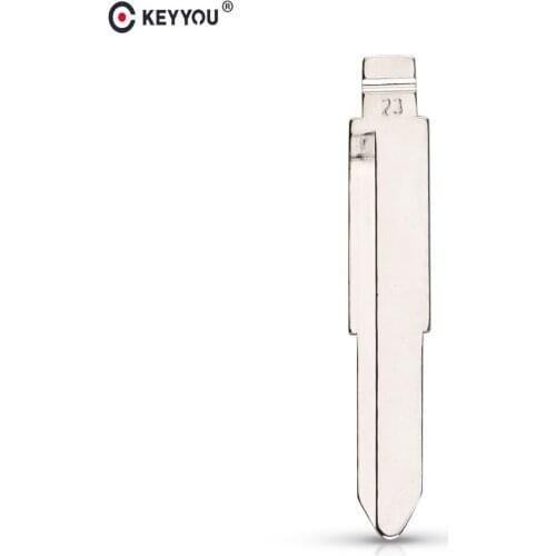 KEYYOU 10Pcs NO.23 Car key blade for Mitsubishi Delica Southeast Suzuki Otto flip folding remote key blade 23