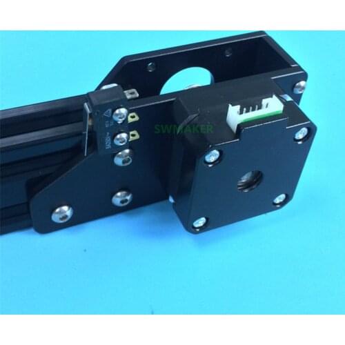 Upgrade Aluminum adjustable Y-axis belt tensioner with Motor pedestal bracket holder for 2040 Aluminum Profile 3D printer parts