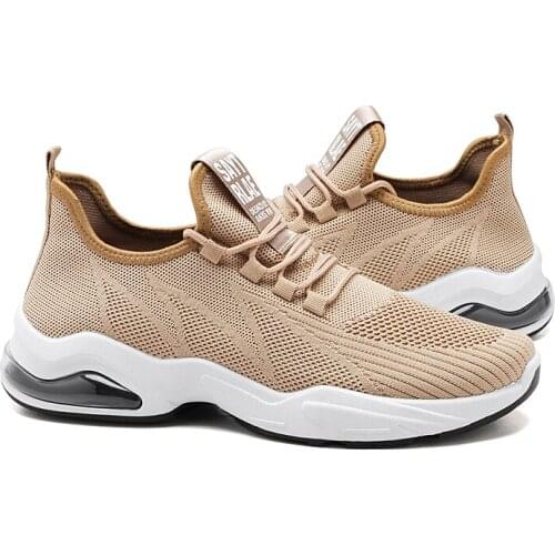 Fall new style of running shoes casual mens anti-stink breathable mesh surface fashion casual shoes