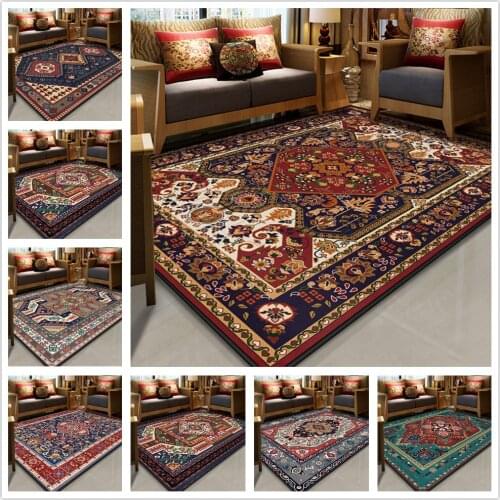 Modern Home Big Mat/Rug Persian 3D Printed Soft Carpets For Living Room Non-slip Antifouling Carpet For Bedroom Parlor Area Rugs
