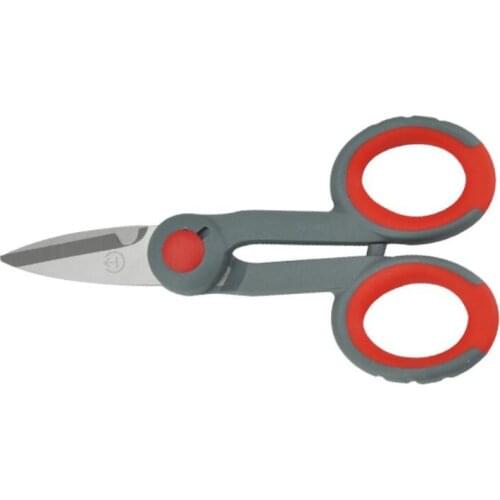 High quality Fishing scissors Strong horse Fish line scissors stainless steel Sawtooth tool Scissors Strand scissors