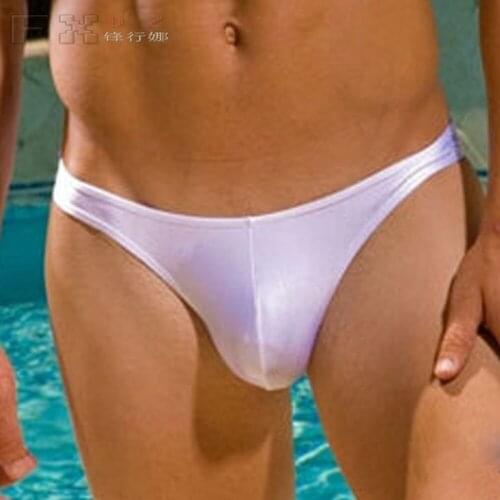 1PCS Sexy Men Snyder Low Rise Thongs Breathable G-Strings & Thongs Underwear Penis Pouch Gay Lingerie FX1006
