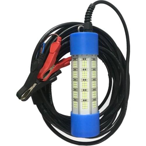 100w DC12V Green White Blue IP68 Aluminum High Power LED Fish Attracting Bait Submersible Underwater Fishing Light