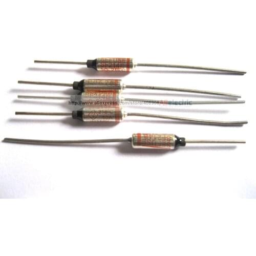 60 Pcs Microtemp Thermal Fuse 216Degree TF SF214E 10A 250V