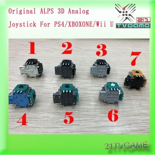 10PCS/LOT Original ALPS 3D Analog Joystick For PS3/PS4