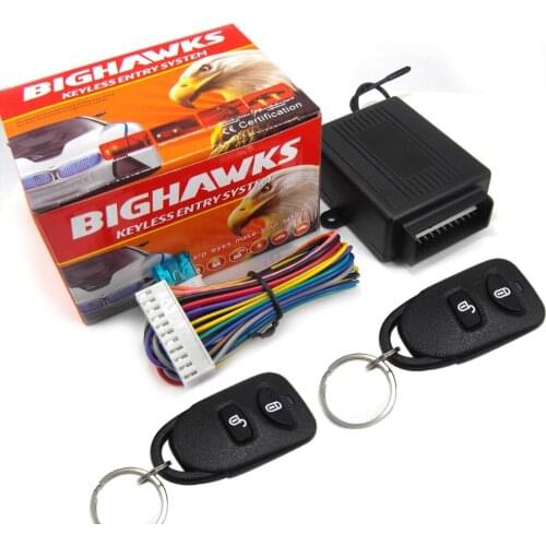 Car Remote Control Central Lock Alarm Device With Motor System