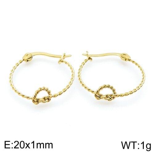 Free Shipping 3 Color Fashion Round Stainless Steel Jewelry Simple Hoop Earrings Personality For Women Girl Gift EBJZBQBC