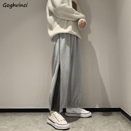 Women Casual Pants Large Size 3XL Patchwork Elastic Waist Zipper Designer Harajuku Trendy Streetwear Daily All-match Females New