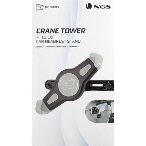 Tablet Mount 360º NGS Crane Tower Black