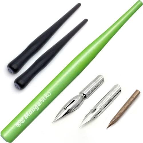 Manga Dip Pen Set Manga Pen Holder and Zebra G Nib D Nib Round Nib Manga Drawing Pen Tool Set