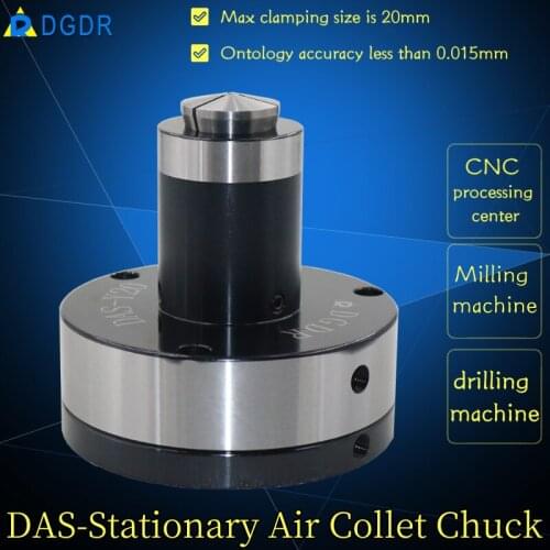 DAS-Y20 tapping machine chuck drilling machine collet chuck fixed pneumatic chuck stationary vertical pneumatic clamping tools