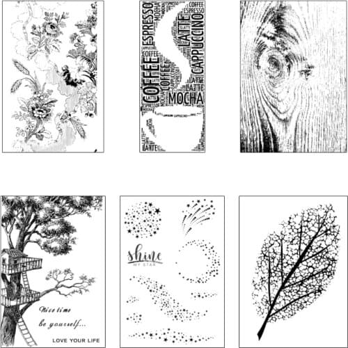 Clear Seal Stamp Tree Flower Silicone DIY Embossing Photo Album Decorative Paper Card Craft Scrapbooking Stamp My Account