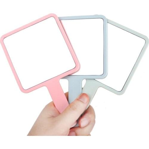 5pcs Handheld Makeup Mirror Hand Vanity Mirror SPA Salon Makeup Vanity with Handle Cosmetic Compact Mirror for Women Wholesale