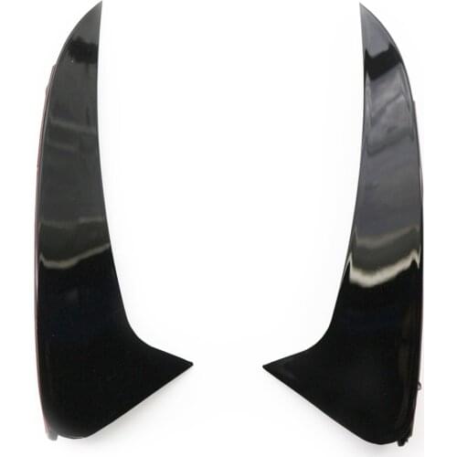 Rear Bumper Spoiler Air Vent Trim Shiny Black Sport Lip Splitter for Benz CLA-Class C118 2020-2021 CLA180, CLA45, CLA200, CLA250