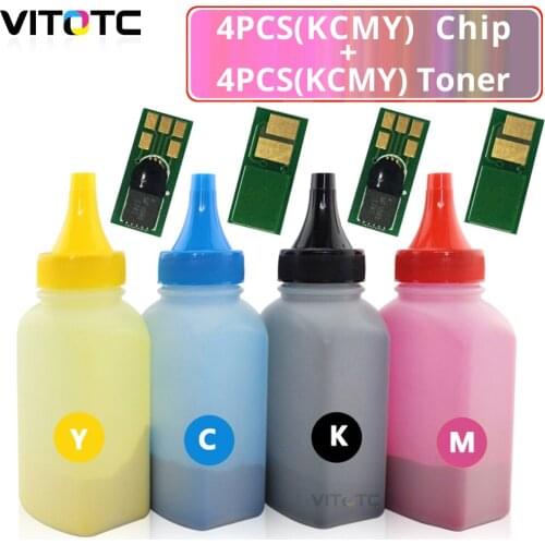 1Set Toner Powder With Chip CF400 For HP Laserjet MFP M277 M252 M274n CF400A CF401A CF402A CF403A Compatible Toner Refill Powder