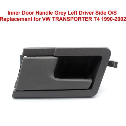 Inner Door Handle Car Interior Handle Inner Door Armrest Panel Pull Trim Cover for VW TRANSPORTER T4 1990-2002