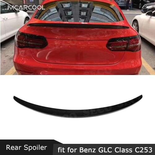 Carbon Fiber Rear Spoiler Wing for Mercedes Benz GLC Class W253 C253 Coupe GLC250 GLC300 GLC350 Spoiler 2016 - 2019