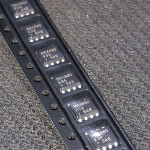 2pcs/lot MAX680ESA SOP8 MAX680 ESA IC REG CHARGE PUMP 2VIN 8SOIC MAX680ESA+T MAX680ESAT MAX 680ESA 680