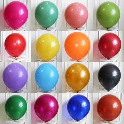 5pcs18inch Large Pastel Round Balloons Big Birthday Party Air Helium red white gold baloons Arch Decoration Wedding Baby Shower