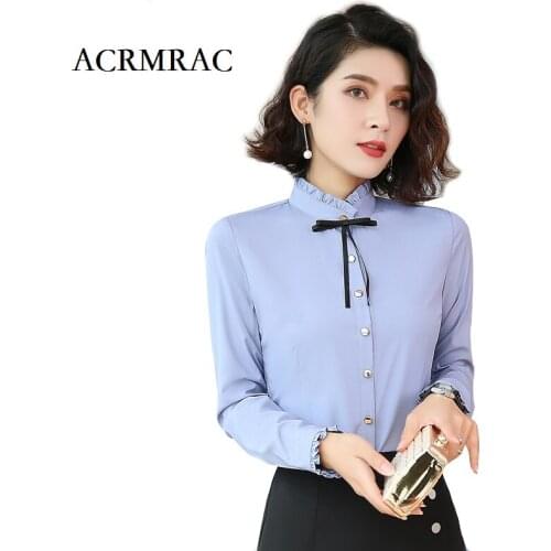 Женские классические рубашки ACRMRAC China At AliExpress
