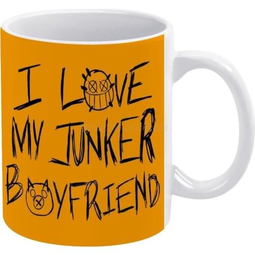 Junker White Mug Coffee Mug Afternoon Tea Christmas Cups Ceramic Mug 330ml for Coffee Junkrat Roadhog Boyfriend Love Junker Vide