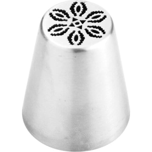 Free Shipping Stainless Steel 304 Large Russian Flower Icing Nozzle Cake Decorating Cupcake Piping Tips#BNO63