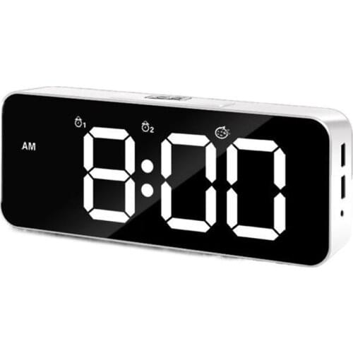 Alarm Clock,Digital Snooze Table Clock,Wake Up Alarm Clock,Adjustable Time Digital Clock for Home Decoration