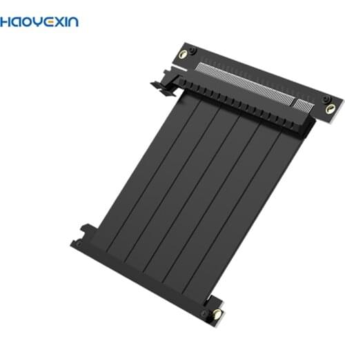 PCI Express 3.0 High Speed 16X Flexible Riser Cable Extension Port Adapter Graphics Cards Connector Double reverse Full Speed