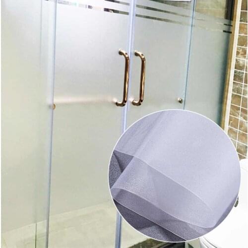 JX-LCLYL 60x200cm Privacy Frosted Window Tint Glass Self Adhesive Tinted Film Home Office