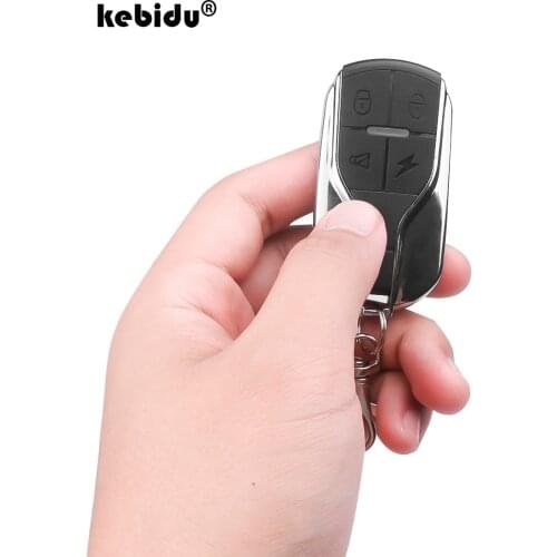 Kebidu Wireless RF Remote Control 433 MHz Electric Gate Garage Door Remote Control 4 Keys Copy Controller 433MHZ