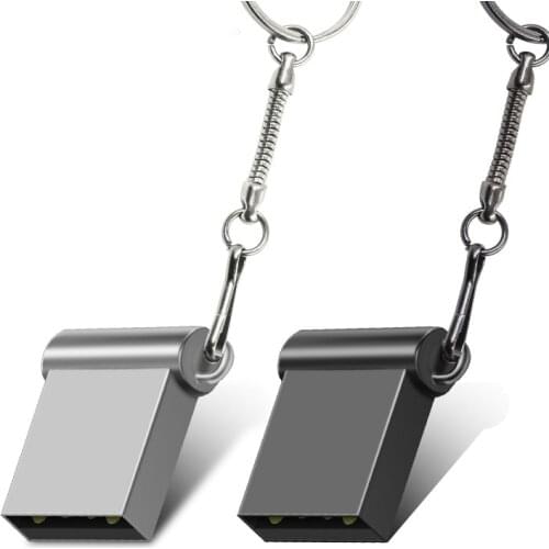 3 color mini tiny 32GB pendrive metal USB flash drive 16GB 32GB 64GB 128GB Pen Drive USB2.0 tiny memory stick U Disk cle usb