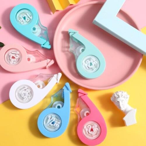 M&G 6-9-12 pcs Cute Correction Tape Value pack White tape & Cream color tape use in different color paper school stationery
