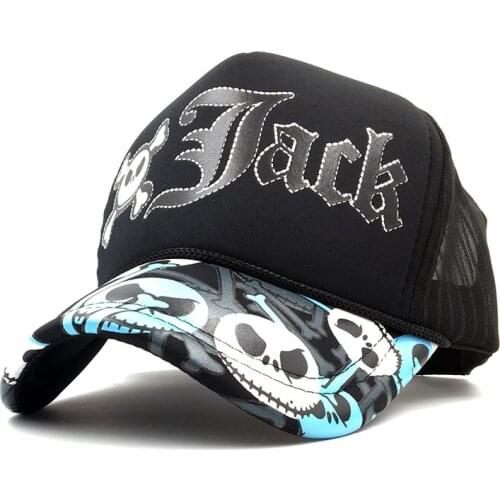 New Fashion Cool Mesh Hat Trucker Hat Snapback Baseball Cap Men Women Adjustable Hip Hop Cartoon Mesh Cosplay Hat Dropshipping