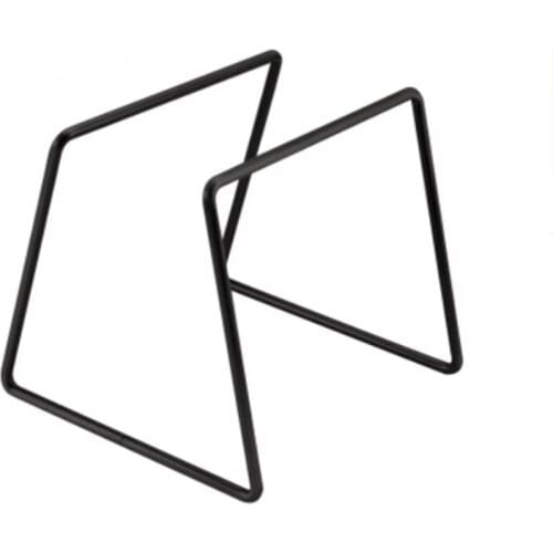 Drip Coffee For Filter Cup Holder Shelf Geometry Coffee Dripper Stand V60 Drip Metal Special Frame For Barista Black